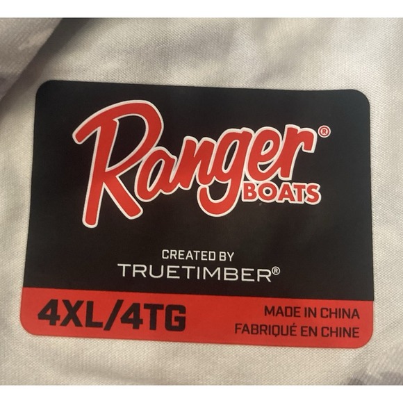 NEW Ranger Boats Performance Red Cup Hoodie Long Sleeve Size 4XL - Picture 3 of 12